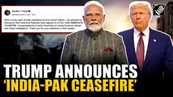 Blogflix Indo-pak ceasefire, Trump